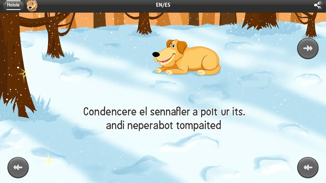 Celebration when Luna is found — interactive reward
